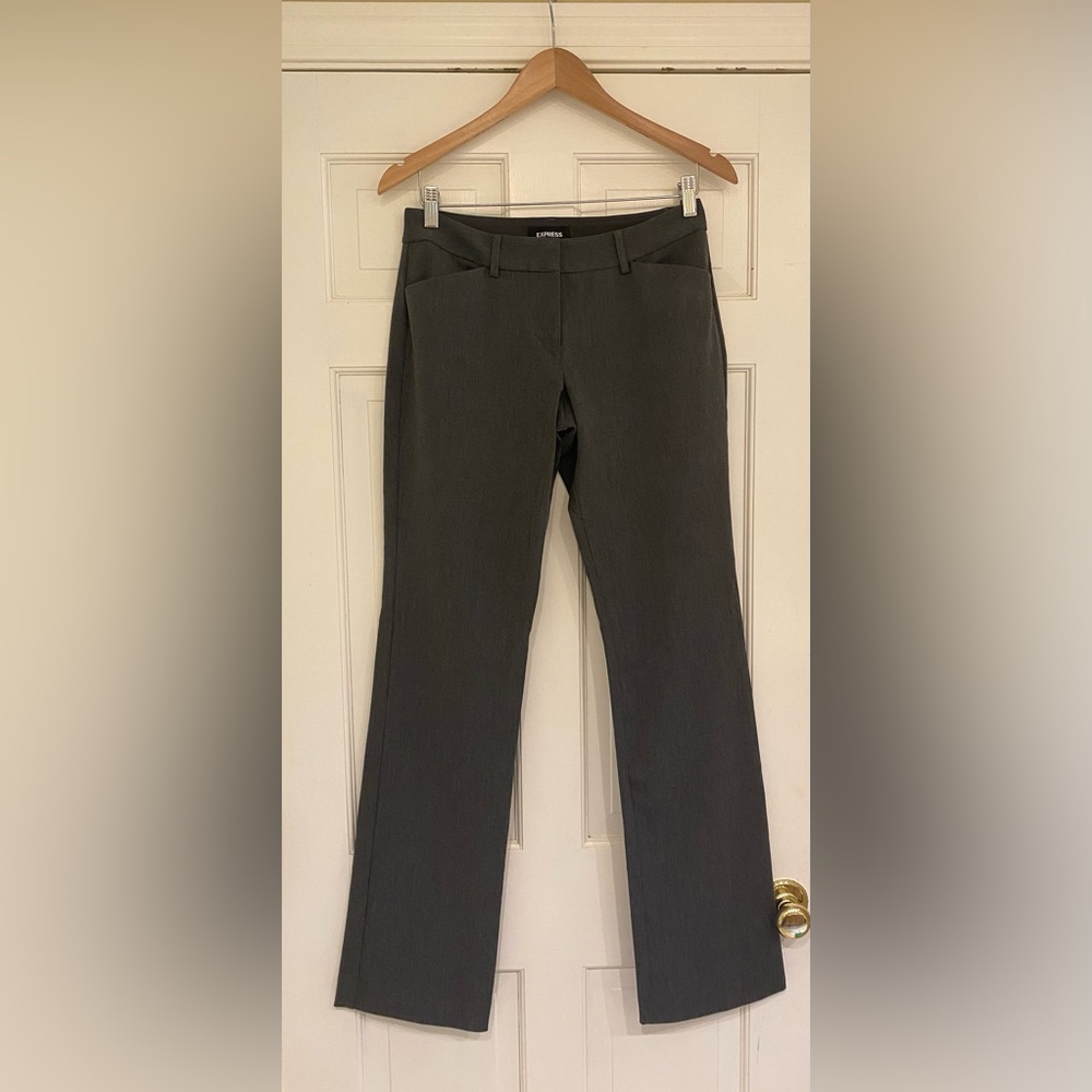 Express Women's Editor Barely Boot Low Rise Pant